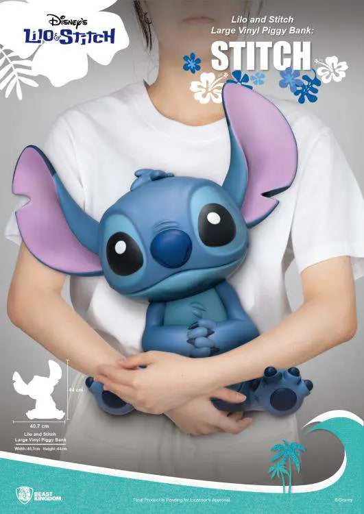 Beast Kingdom VPB-001 Lilo & Stitch: Stitch – Große Vinyl-Spardose & Figur (44 cm)