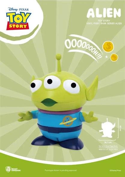 Beast Kingdom Toy Story Alien Große Vinyl-Spardose – 40 cm