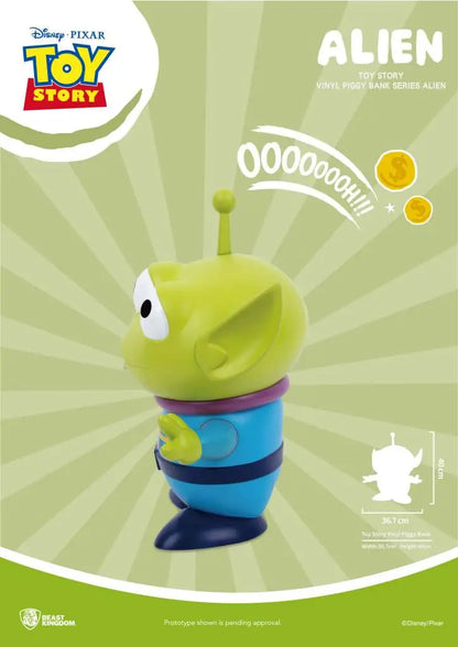 Beast Kingdom Toy Story Alien Große Vinyl-Spardose – 40 cm