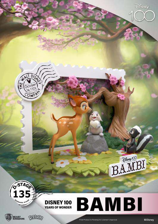 Disney 100th Anniversary D-Stage Bambi 11cm Beast Kingdom