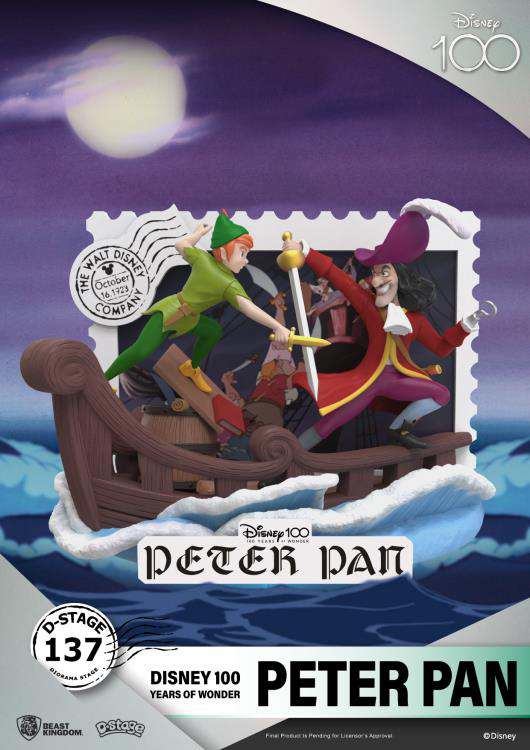 Disney 100th Anniversary D-Stage Peter Pan 11cm Beast Kingdom