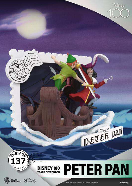 Disney 100th Anniversary D-Stage Peter Pan 11cm Beast Kingdom