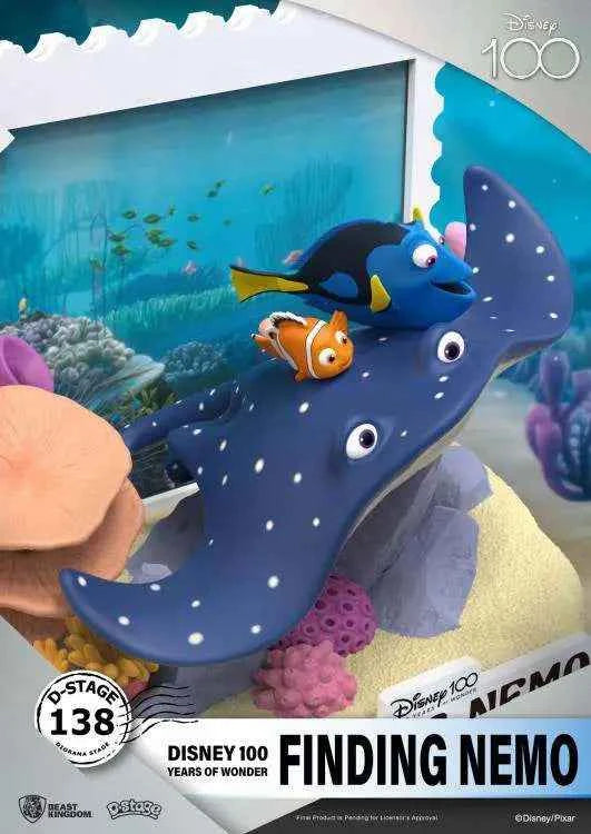 Beast Kingdom D-Stage DS-138: Disney 100 Years of Wonder – Findet Nemo Briefmarken-Diorama