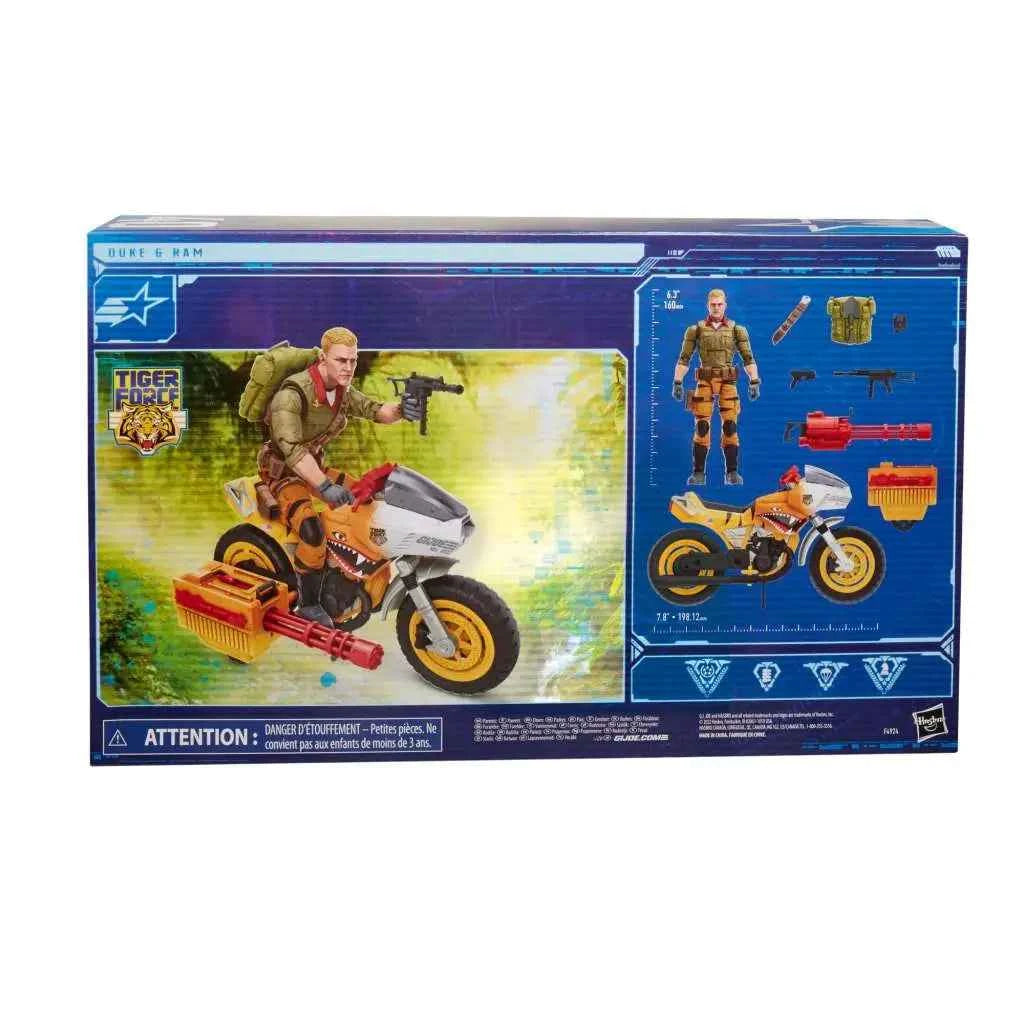 Hasbro G.I. Joe Classified Series Tiger Force Duke & RAM Cycle Set (15 cm)
