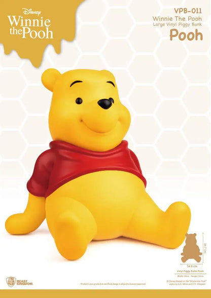Beast Kingdom VPB-011 Disney Winnie Puuh – Großes Vinyl-Sparschwein (35 cm)