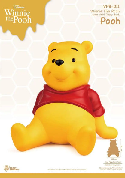 Beast Kingdom VPB-011 Disney Winnie Puuh – Großes Vinyl-Sparschwein (35 cm)