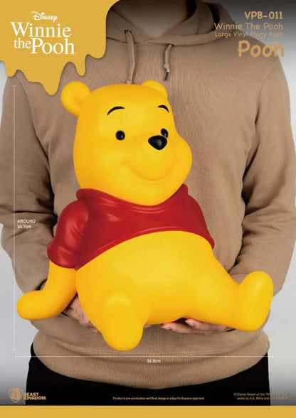 Beast Kingdom VPB-011 Disney Winnie Puuh – Großes Vinyl-Sparschwein (35 cm)
