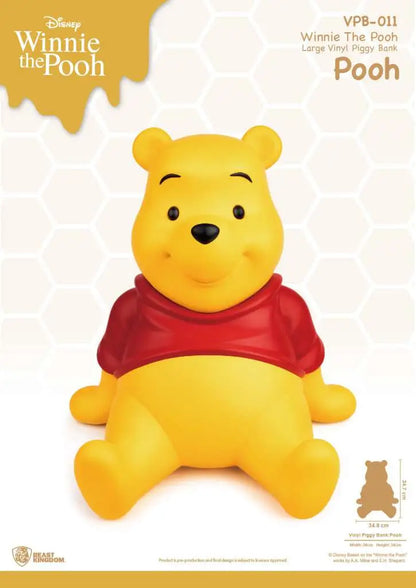 Beast Kingdom VPB-011 Disney Winnie Puuh – Großes Vinyl-Sparschwein (35 cm)
