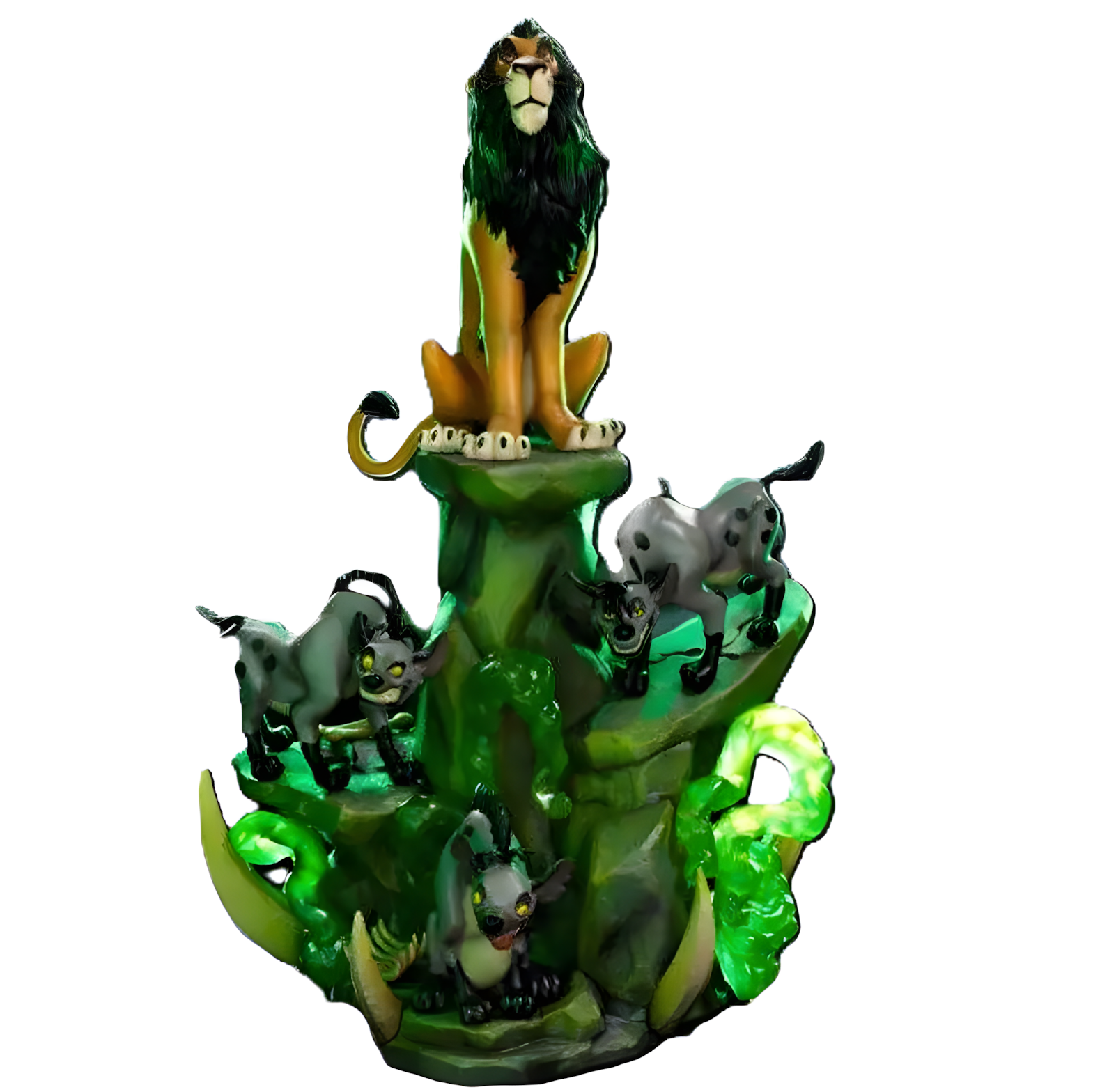 Iron Studios Disney 100: Scar Deluxe Art Scale Statue 1/10 – Der König der Löwen (31 cm)