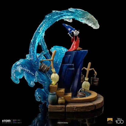 Iron Studios Mickey Mouse Fantasia Deluxe Statue – 1:10 Art Scale Disney 100