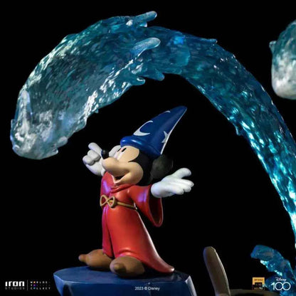 Iron Studios Mickey Mouse Fantasia Deluxe Statue – 1:10 Art Scale Disney 100