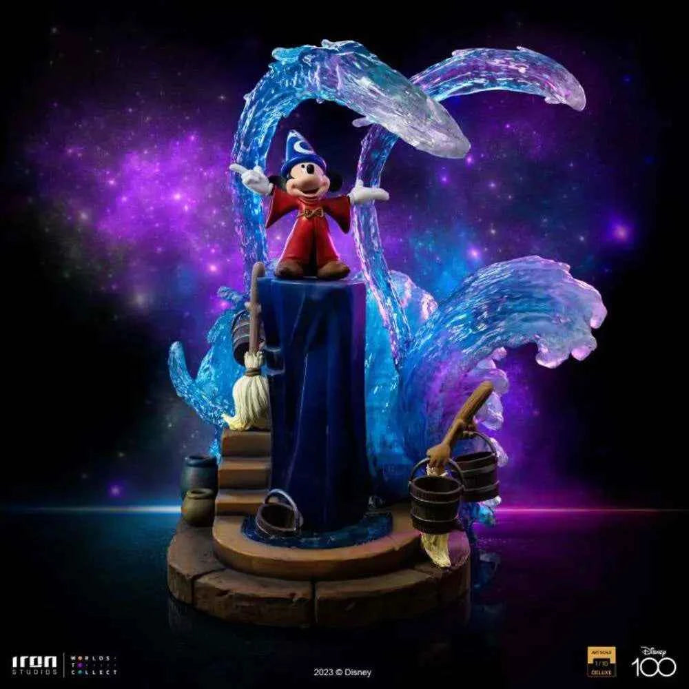Iron Studios Mickey Mouse Fantasia Deluxe Statue – 1:10 Art Scale Disney 100