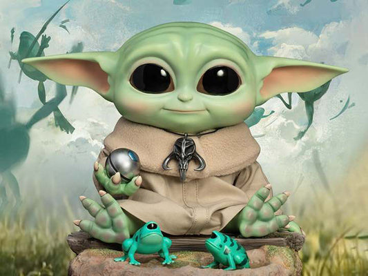 Star Wars Egg Attack Mandalorian Grogu Statue Beast Kingdom