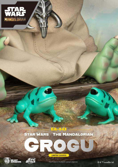 Star Wars Egg Attack Mandalorian Grogu Statue Beast Kingdom