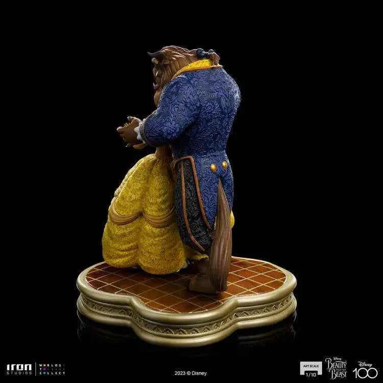 Disney Die Schöne und das Biest 1/10 Statue – Iron Studios Belle & Biest - Actionfigurenwelt - Actionfigur Sammlerstück