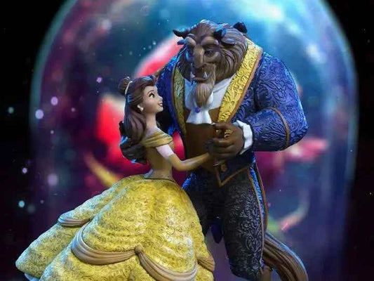 Disney Die Schöne und das Biest 1/10 Statue – Iron Studios Belle & Biest - Actionfigurenwelt - Actionfigur Sammlerstück