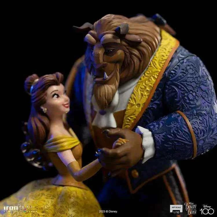 Disney Die Schöne und das Biest 1/10 Statue – Iron Studios Belle & Biest - Actionfigurenwelt - Actionfigur Sammlerstück