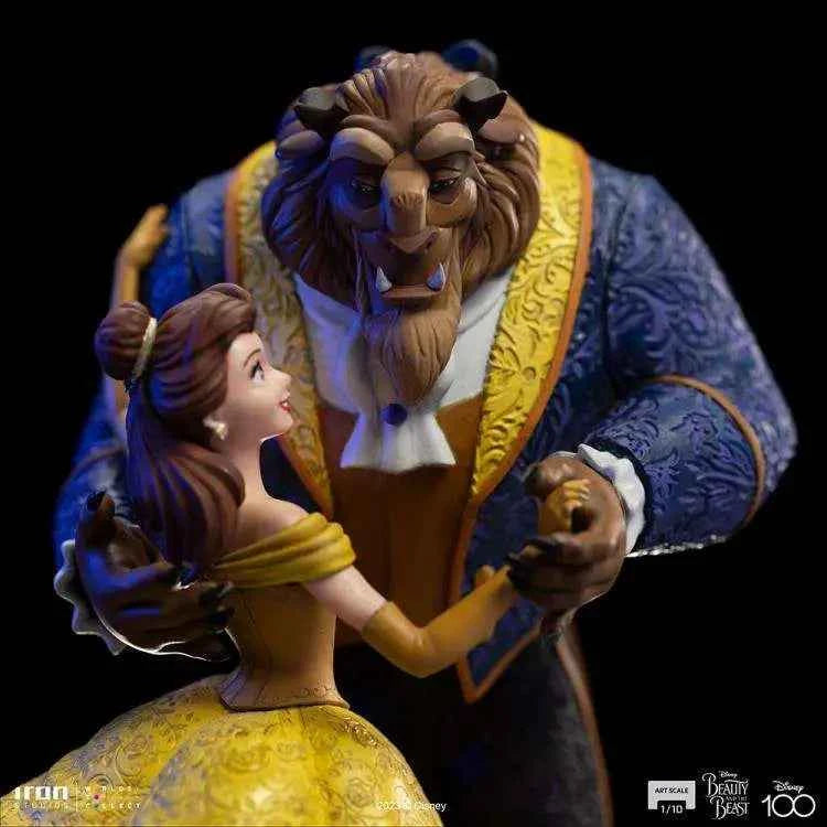 Disney Die Schöne und das Biest 1/10 Statue – Iron Studios Belle & Biest - Actionfigurenwelt - Actionfigur Sammlerstück
