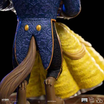 Disney Die Schöne und das Biest 1/10 Statue – Iron Studios Belle & Biest - Actionfigurenwelt - Actionfigur Sammlerstück