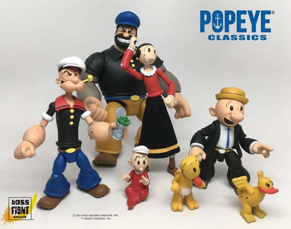 Boss Fight Studio Popeye Classics Wave 1: Castor Oyl Actionfigur (1:12)