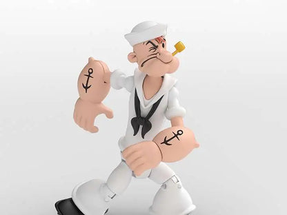 Boss Fight Studio Popeye Classics Wave 2: Popeye (Weißer Marine-Anzug) Actionfigur