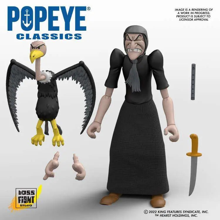 Boss Fight Studio Popeye Classics Wave 2: Sea Hag (Seehexe) Actionfigur