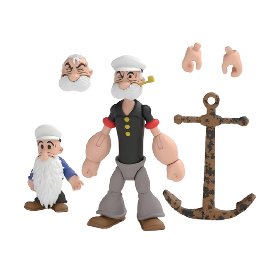 Boss Fight Studio Popeye Classics Wave 2: Poopdeck Pappy Actionfigur (1:12)