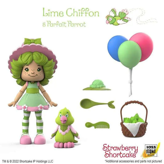 Boss Fight Studio Strawberry Shortcake: Lime Chiffon & Parfait Actionfigur (14 cm)
