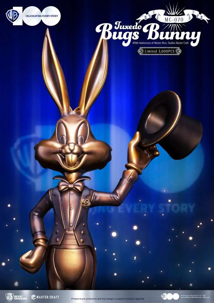 Bugs Bunny Tuxedo Master Craft Statue (MC-070) | Warner Bros. 100th