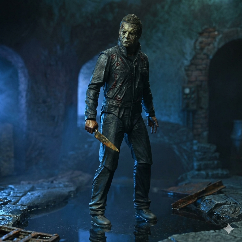 NECA Halloween Ends – Ultimative Michael Myers Actionfigur (18 cm)