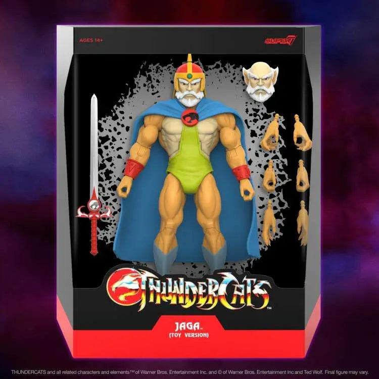 Super7 ThunderCats ULTIMATES! Jaga (Toy Recolor) – 18 cm Actionfigur (Wave 9)