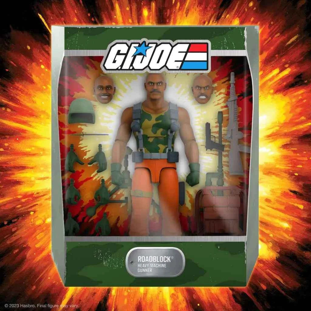 Super7 G.I. Joe Ultimates! Welle 5 – Roadblock Actionfigur (17 cm)