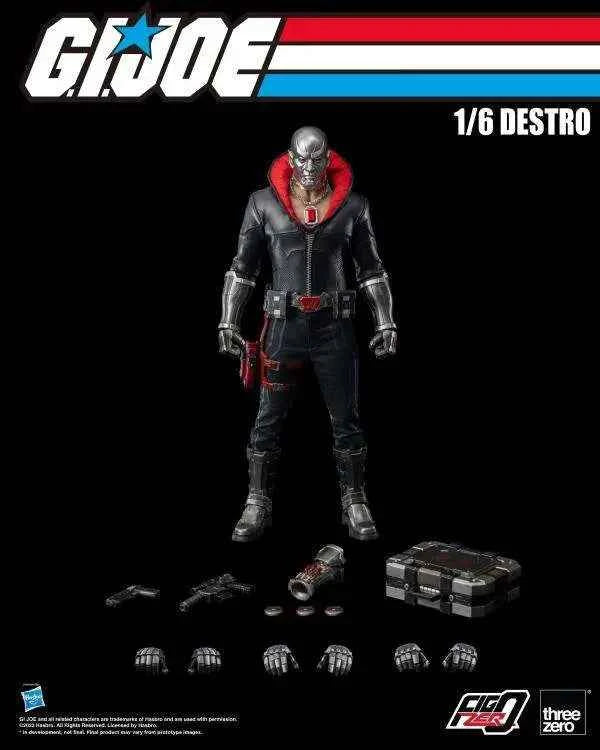 threezero FigZero: G.I. Joe – Destro 1/6 Sammlerfigur (31 cm)