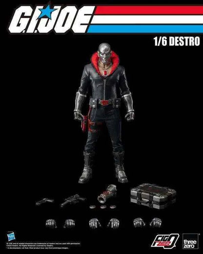 threezero FigZero: G.I. Joe – Destro 1/6 Sammlerfigur (31 cm)