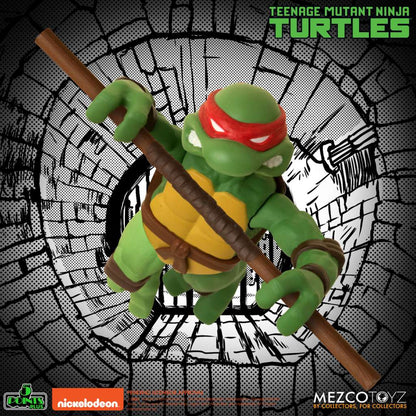 5 Points Teenage Mutant Ninja Turtles Figuren 9cm Deluxe-Set Mezco Toyz