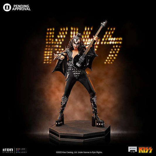 Kiss Gene Simmons 1/10 Statue 26cm Iron Studios