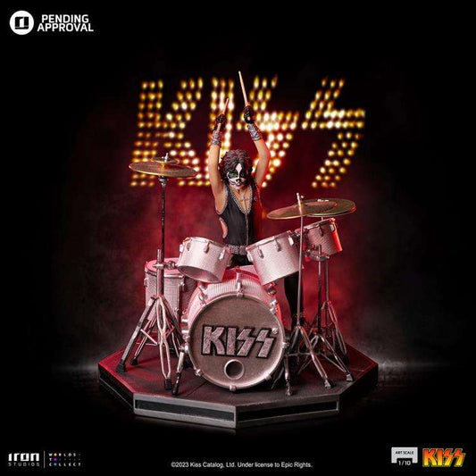 Kiss Peter Criss 1/10 Statue 21,5cm Iron Studios