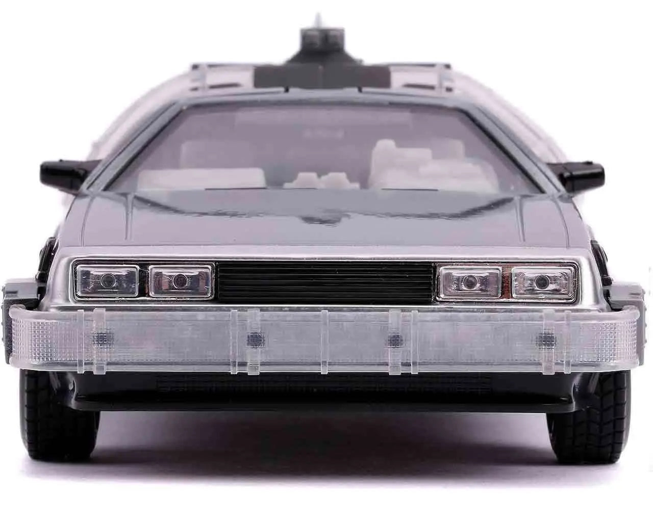Zurück in die Zukunft II – DeLorean Time Machine 1:24 Die-Cast Modell mit Licht – Jada Toys