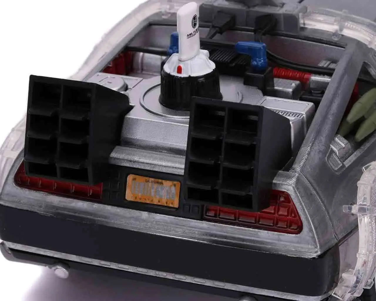 Zurück in die Zukunft III – DeLorean Time Machine 1:24 Die-Cast Modell mit LED – Jada Toys