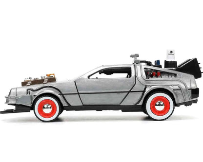 Zurück in die Zukunft III – DeLorean Time Machine 1:32 Die-Cast Modell – Jada Toys