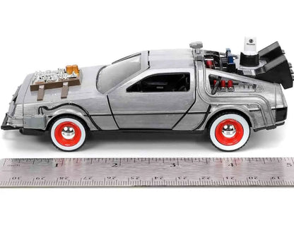 Zurück in die Zukunft III – DeLorean Time Machine 1:32 Die-Cast Modell – Jada Toys
