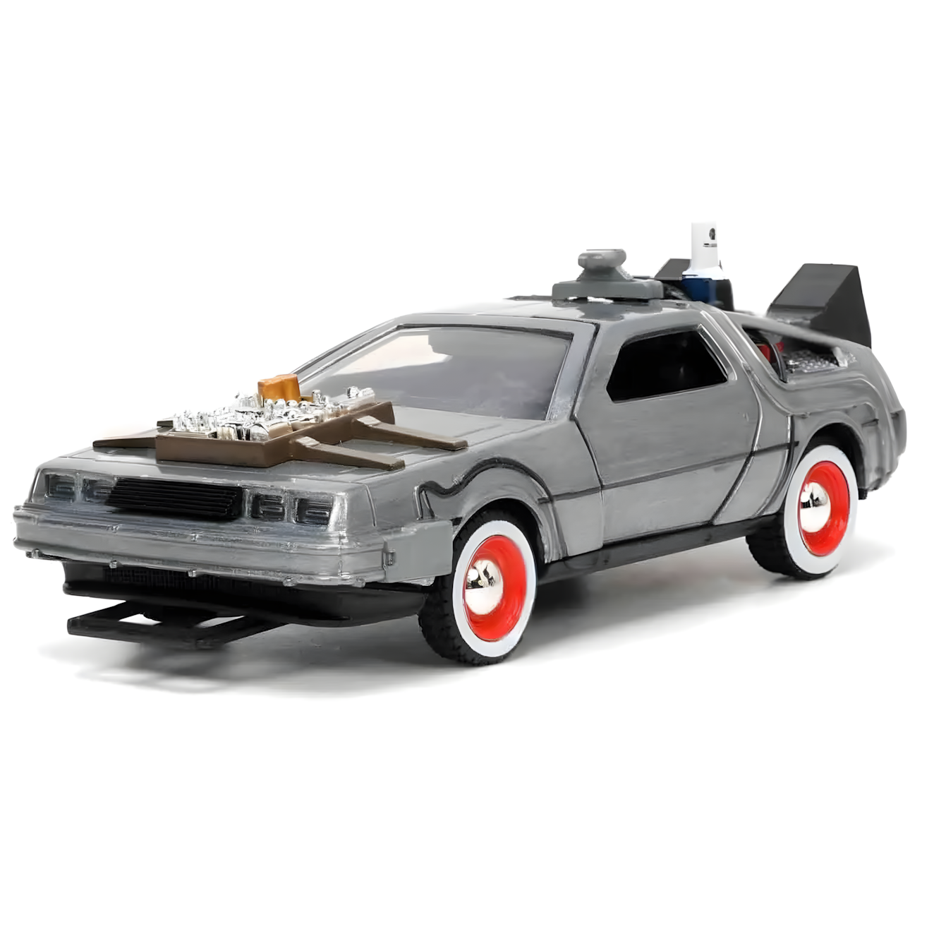 Zurück in die Zukunft III – DeLorean Time Machine 1:32 Die-Cast Modell – Jada Toys