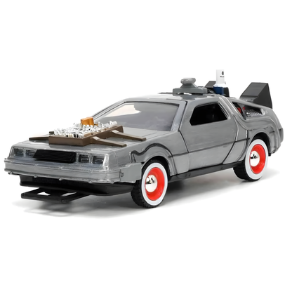 Zurück in die Zukunft III – DeLorean Time Machine 1:32 Die-Cast Modell – Jada Toys