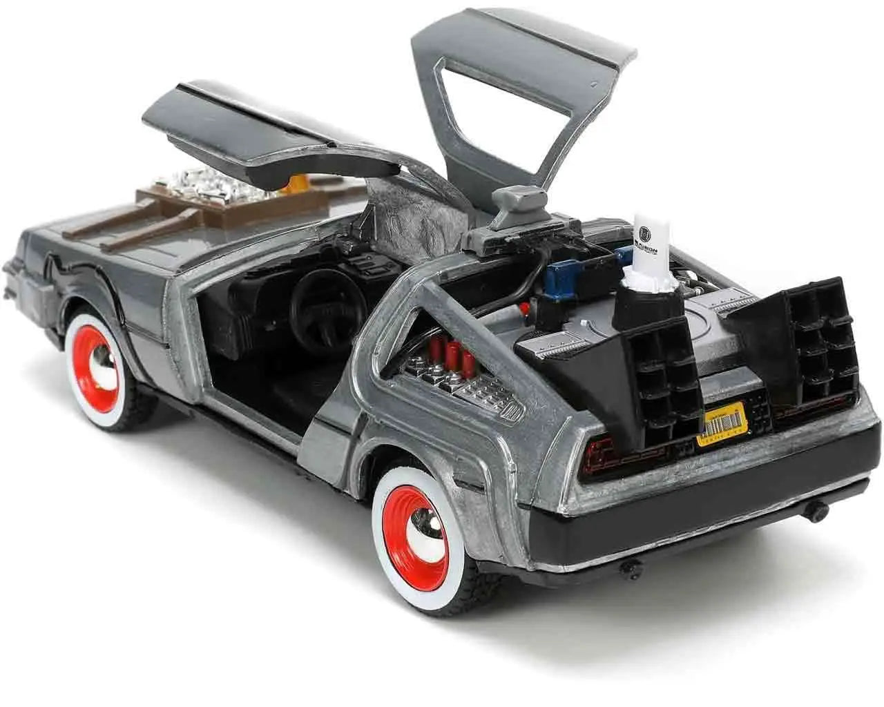 Zurück in die Zukunft III – DeLorean Time Machine 1:32 Die-Cast Modell – Jada Toys