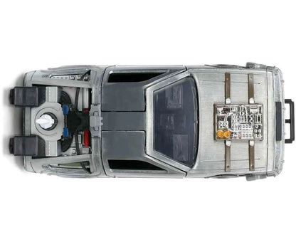 Zurück in die Zukunft III – DeLorean Time Machine 1:32 Die-Cast Modell – Jada Toys