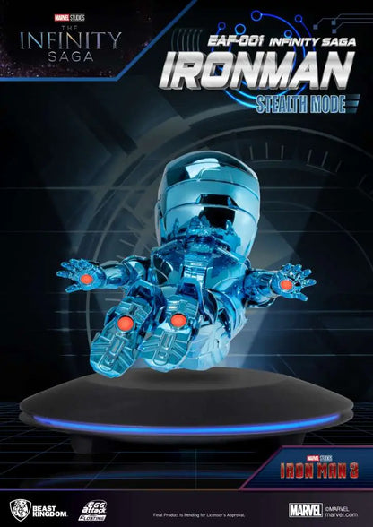 Beast Kingdom Egg Attack Floating Infinity Saga Iron Man Stealth Mode – 16 cm Schwebende Figur
