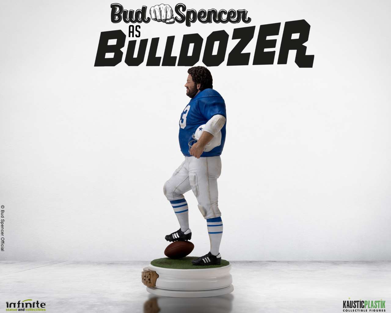 Bud Spencer As Bulldozer-Statue aus Resin (Kunstharz) Infinite Statue