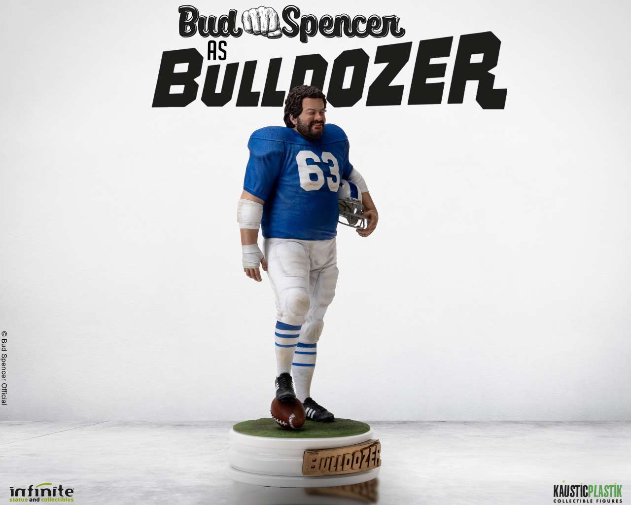 Bud Spencer As Bulldozer-Statue aus Resin (Kunstharz) Infinite Statue