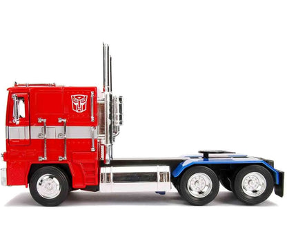 Jada Toys Transformers G1 Optimus Prime 1:24 Die-Cast Metallmodell