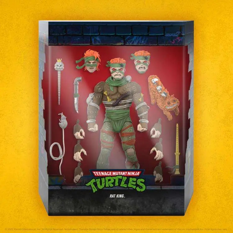 Super7 TMNT Ultimates! Wave 11 – Rattenkönig (Rat King) Actionfigur
